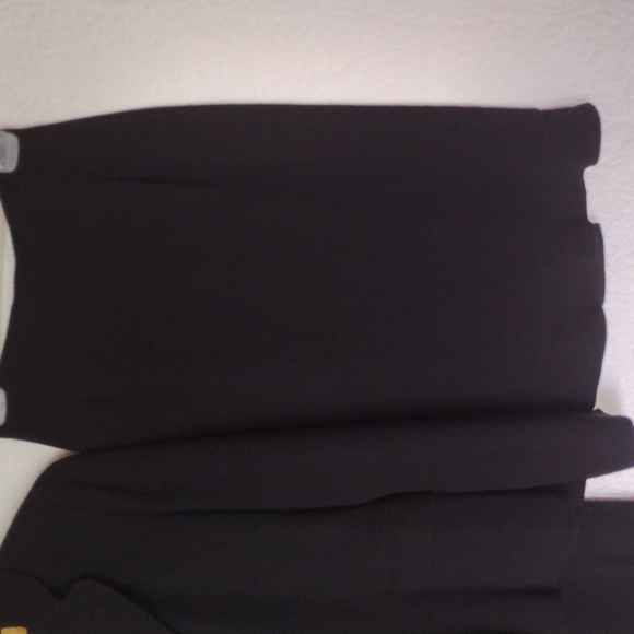 Vintage Bogato International 3 PC Black Suit 2 - Picture 3 of 9